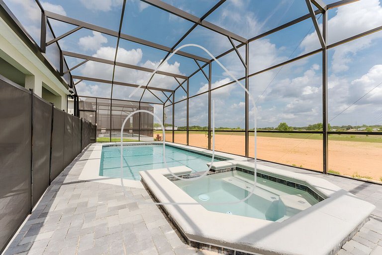 Luxuosa Casa 8 Quartos com Piscina perto da Disney