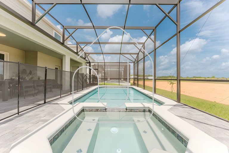 Luxuosa Casa 8 Quartos com Piscina perto da Disney