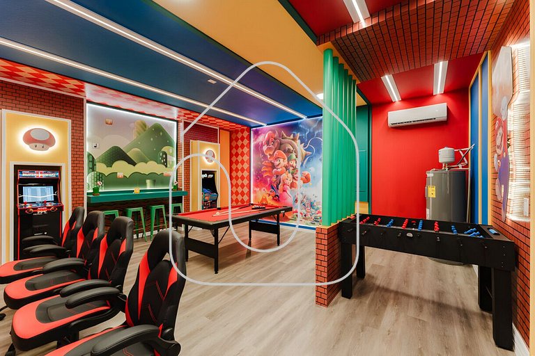 Luxuosa Casa 8 Quartos com Piscina perto da Disney