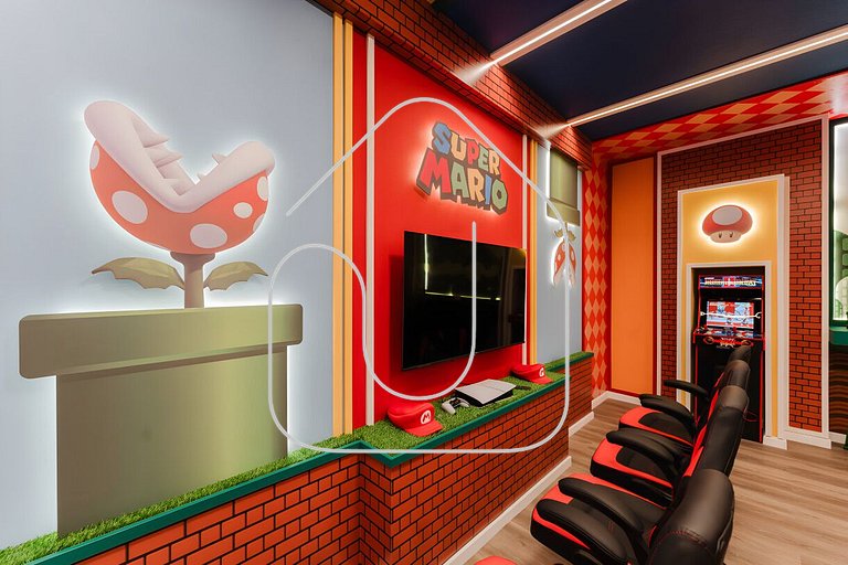 Luxuosa Casa 8 Quartos com Piscina perto da Disney