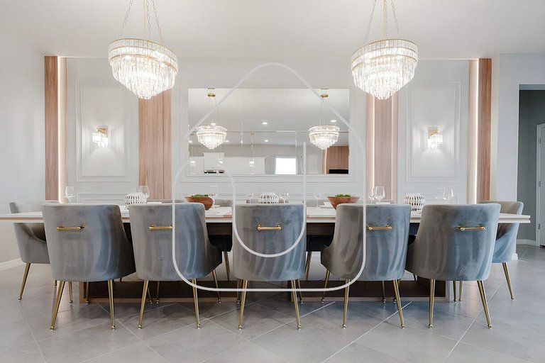 Luxury 8BR Villa with Private Pool near Disney