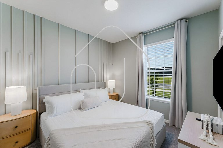 Luxuosa Casa 8 Quartos com Piscina perto da Disney