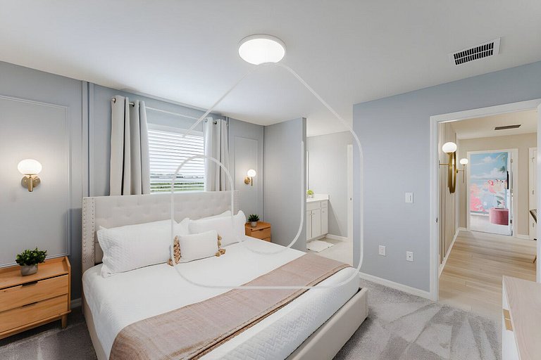 Luxuosa Casa 8 Quartos com Piscina perto da Disney