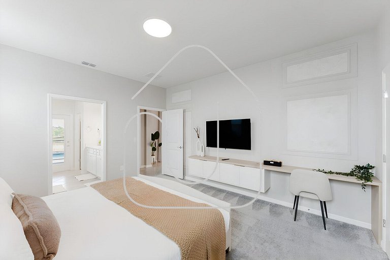 Luxuosa Casa 8 Quartos com Piscina perto da Disney