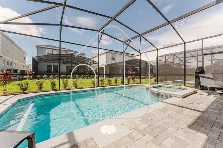 Casa 7 Quartos Disney com Piscina Privativa