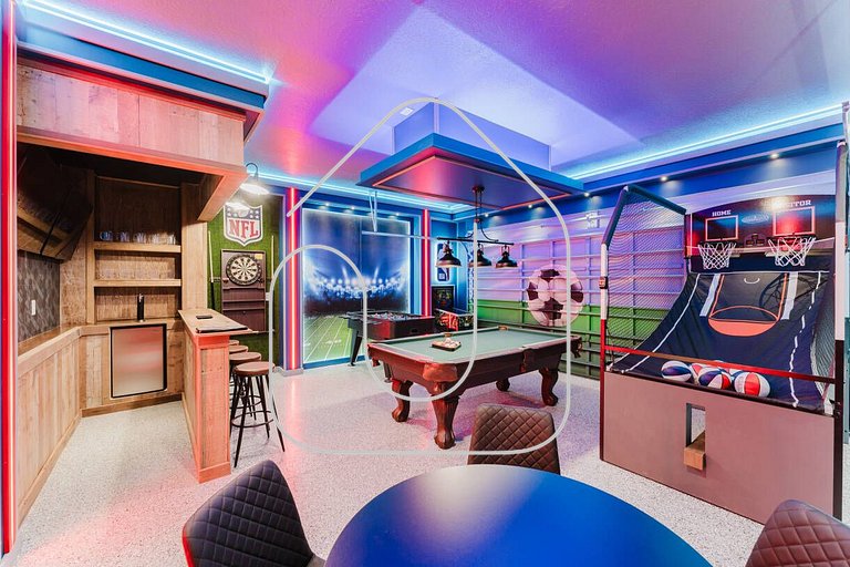 Casa 7 Quartos Disney com Piscina Privativa