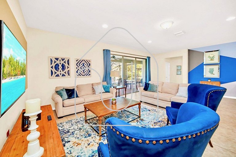 8BR/6BA Luxury Villa, Private Pool, Disney