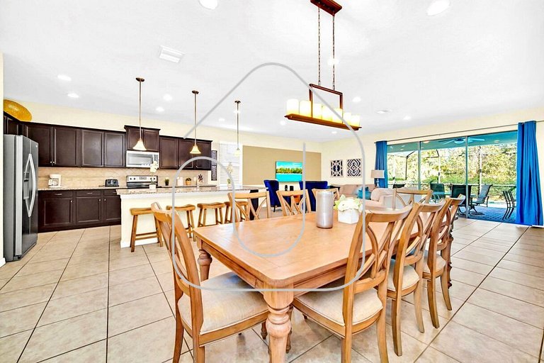 8BR/6BA Luxury Villa, Private Pool, Disney