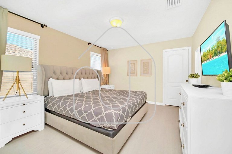 8BR/6BA Luxury Villa, Private Pool, Disney