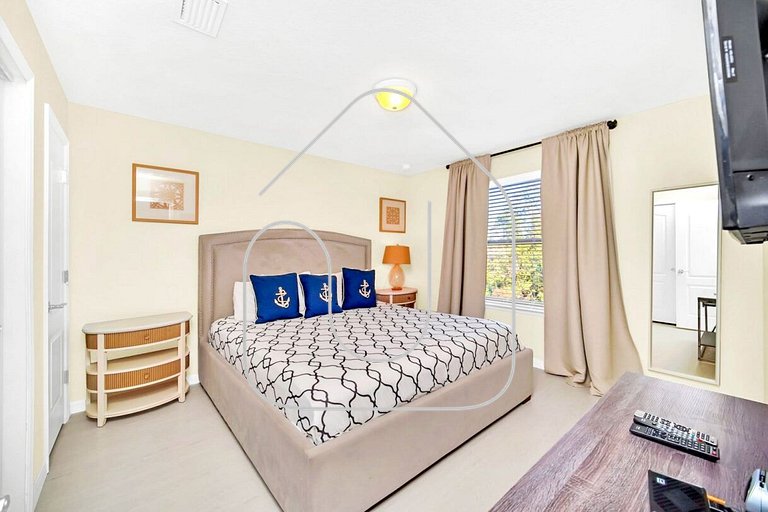 Mansão 8Q/6B Luxo • Piscina Privativa Disney