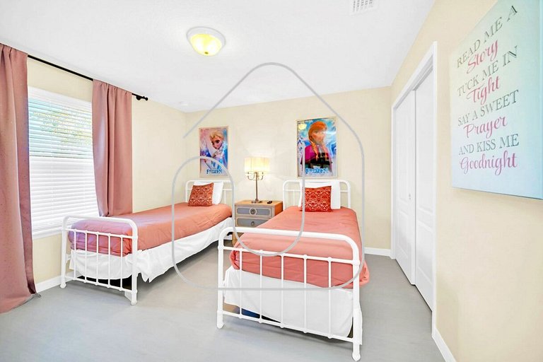 Mansão 8Q/6B Luxo • Piscina Privativa Disney