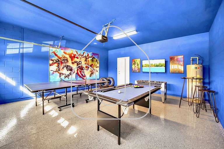 Mansão 8Q/6B Luxo • Piscina Privativa Disney