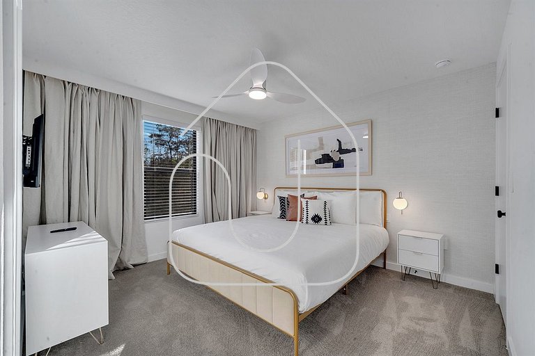 Casa 3 Quartos no The Hub com Piscina e Lazer