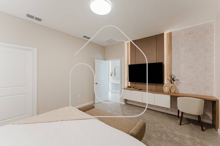 Luxuosa Casa 6 Quartos Próx. à Disney