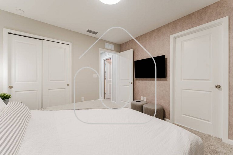 Luxuosa Casa 6 Quartos Próx. à Disney