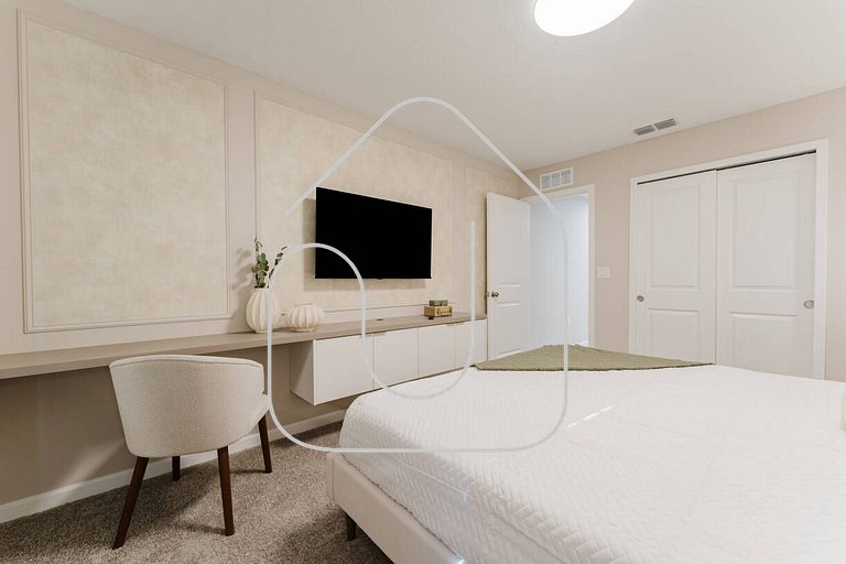 Luxury 6BR Villa near Disney with Pool