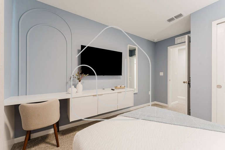 Luxury 6BR Villa near Disney with Pool