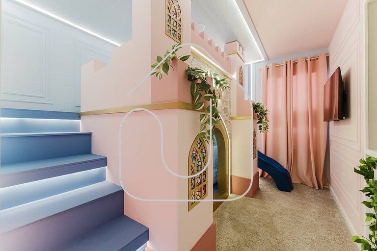 Luxuosa Casa 6 Quartos Próx. à Disney