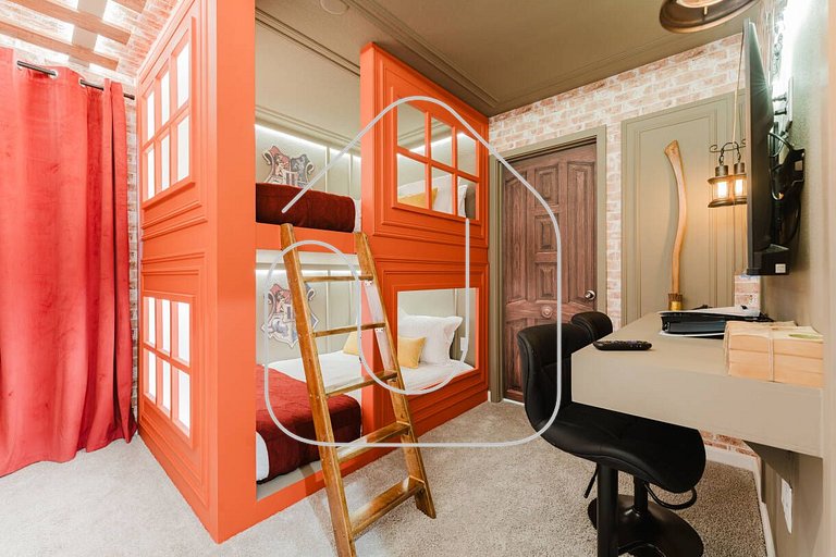 Luxuosa Casa 6 Quartos Próx. à Disney