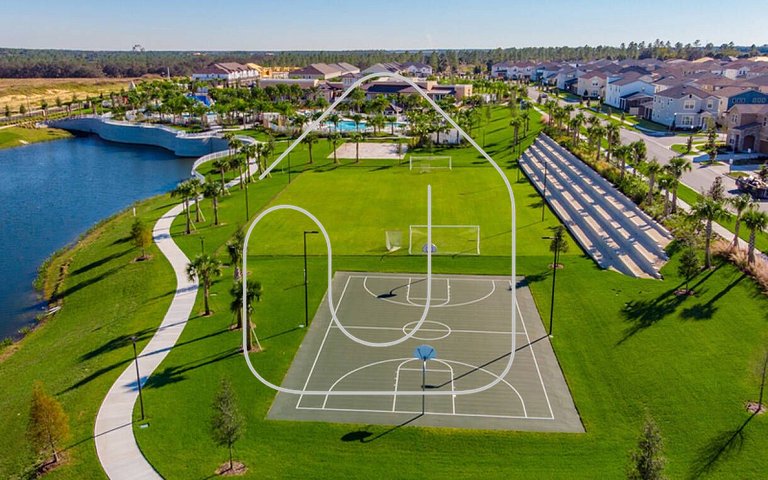 Luxury 6BR Villa near Disney with Pool