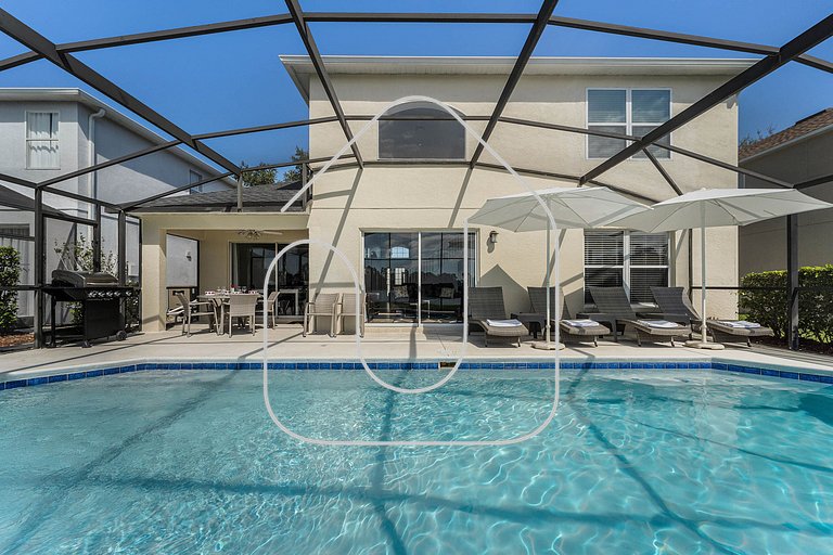 Casa Vista Lago c/ Piscina Privada – Próx. Disney