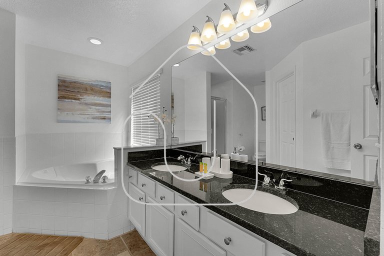 Casa Vista Lago c/ Piscina Privada – Próx. Disney