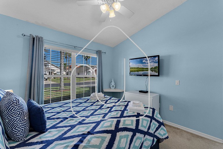 Casa Vista Lago c/ Piscina Privada – Próx. Disney