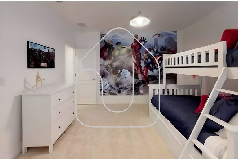 Conforto e Lazer | Casa 6 Quartos com Piscina