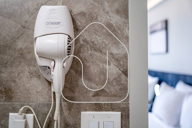 Estúdio The Enclave – Piscinas, academia e vista