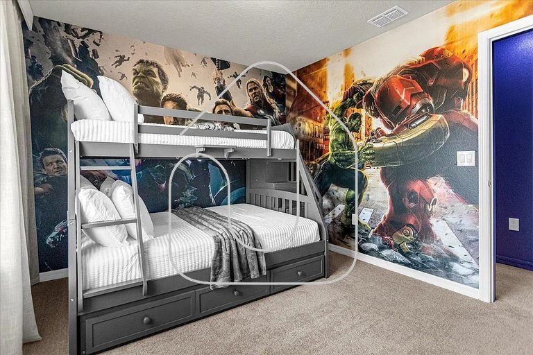 Disney Retreat w/ Pool & Themed Rooms