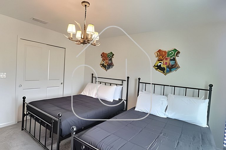 Casa 6Q Temática c/ Piscina Privativa e BBQ