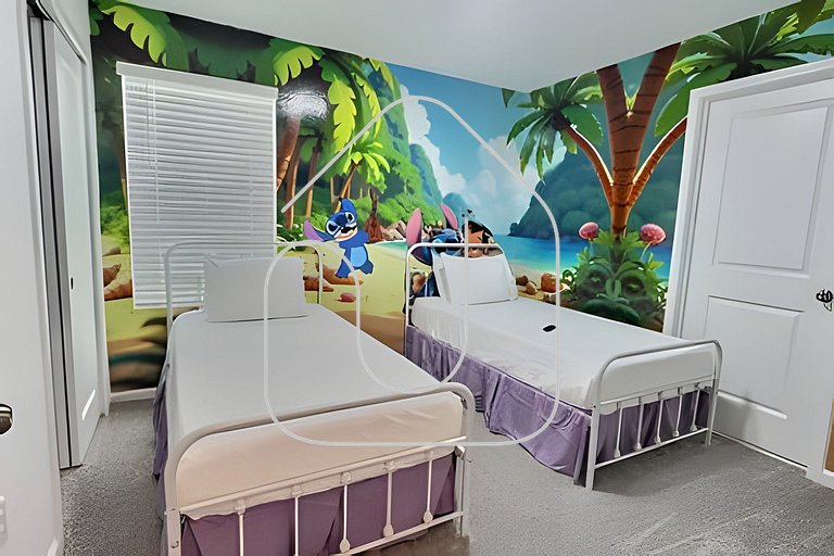 6BR Solara Villa with Pool, Themed Rooms