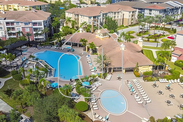 Luxo no Vista Cay | 4 quartos perto da Universal