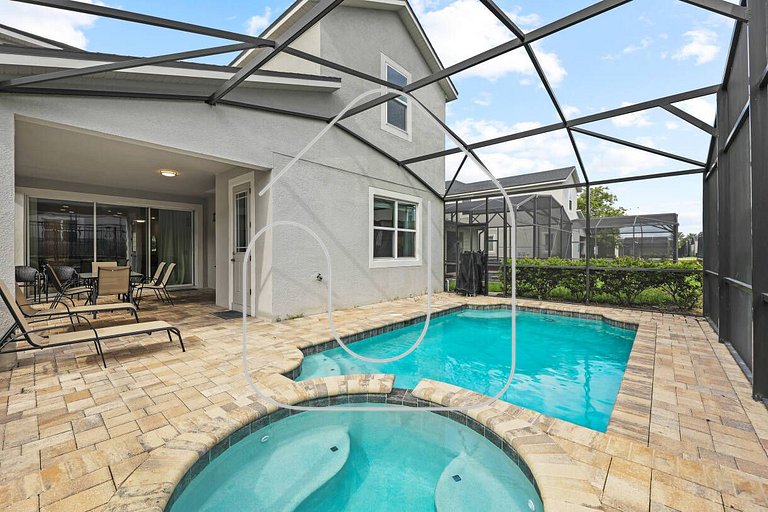 Casa c/ Piscina no Solara Resort, Perto da Disney