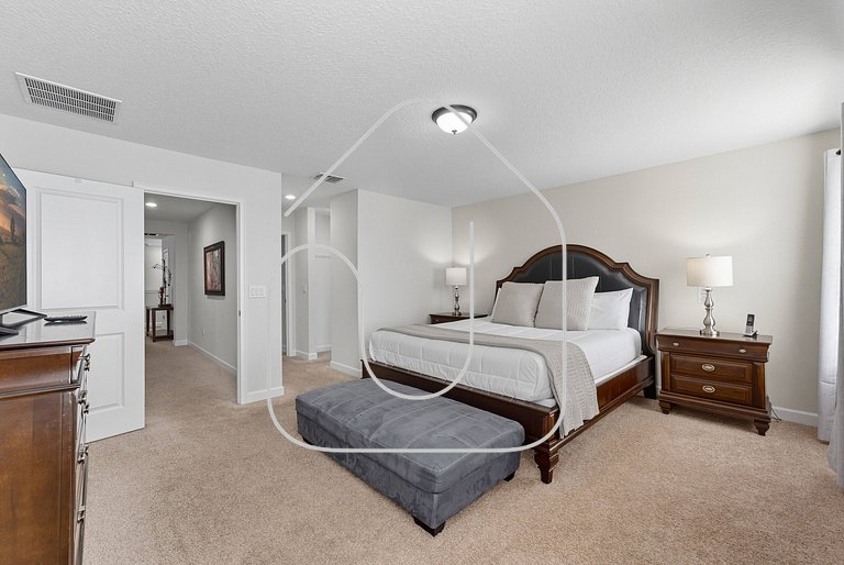 Vila 6 Quartos Storey Lake com Piscina & Spa