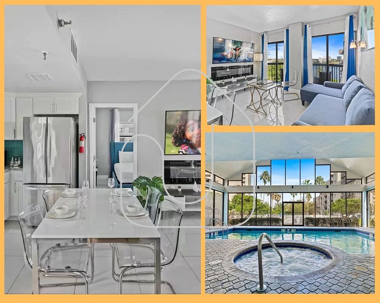 Modern 2-Bedroom Enclave Condo Retreat