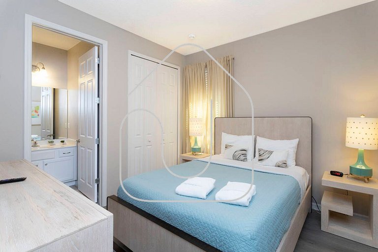 Casa Familiar c/ Piscina 9 Quartos Perto Disney