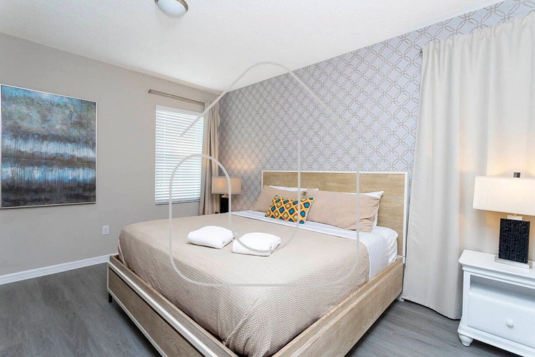 Casa Familiar c/ Piscina 9 Quartos Perto Disney