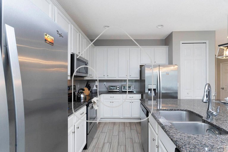 Casa Familiar c/ Piscina 9 Quartos Perto Disney