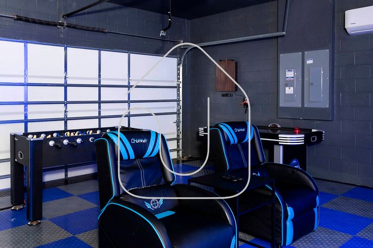 Casa Familiar c/ Piscina 9 Quartos Perto Disney