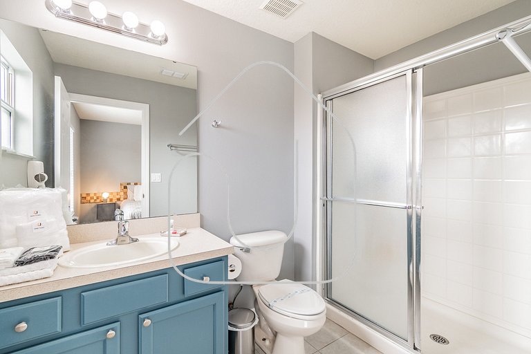 Casa Moderna 3Q c/ Piscina Aquecida – 10min Disney