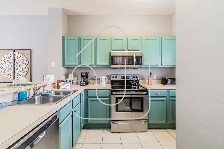 Casa Moderna 3Q c/ Piscina Aquecida – 10min Disney