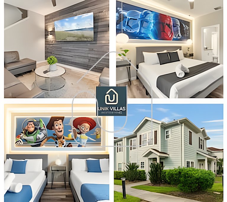 Magical 4-BR Themed House Condo22101