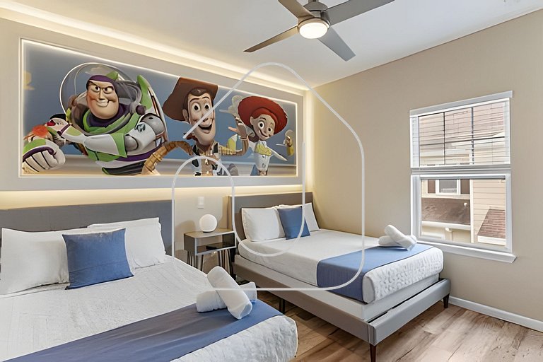 Magical 4-BR Themed House Condo22101