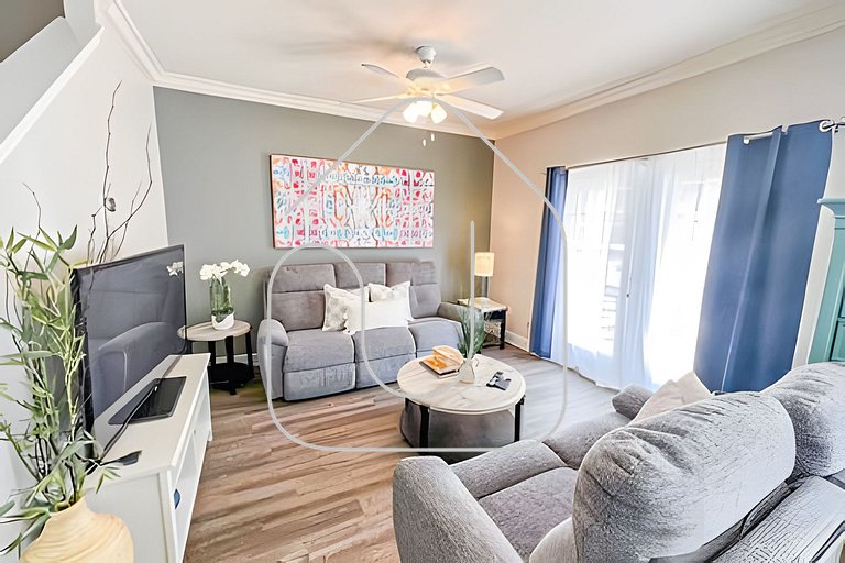 Cozy 4BR Home 5 Miles from Disney - 7105