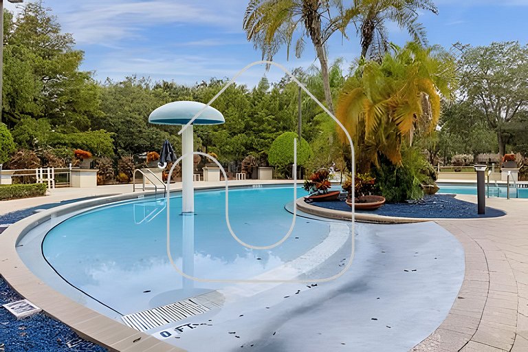 Cozy 3 BR Home Near Disney - 25107