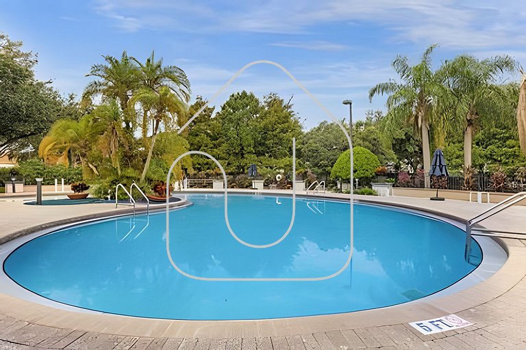 Cozy 3 BR Home Near Disney - 25107