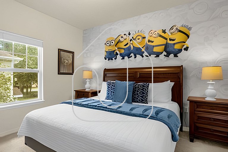 Disney 4-Bed Home Thematic Rooms - 11105