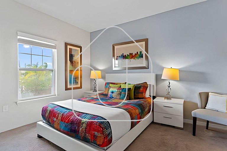 Unik 8979 WL · Amazing 4BRD House near Disney-8979