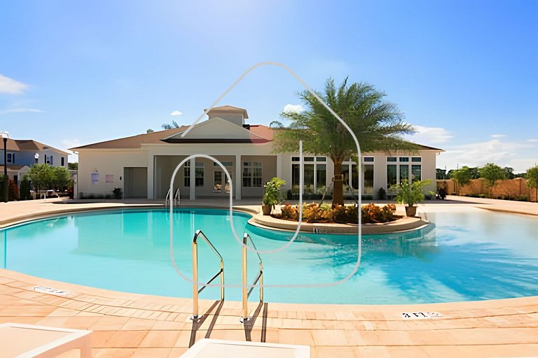 Unik 8979 WL · Amazing 4BRD House near Disney-8979